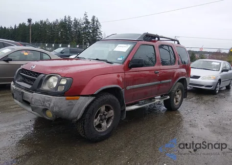 2004 Nissan Xterra Xe из США, поврежденный, VIN 5N1ED28T34C657802